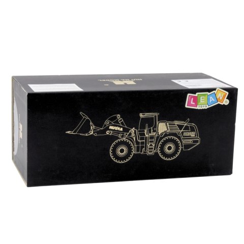 HUINA Koparko Ładowarka Metalowa Konstrukcja Huina Żółta 1:50