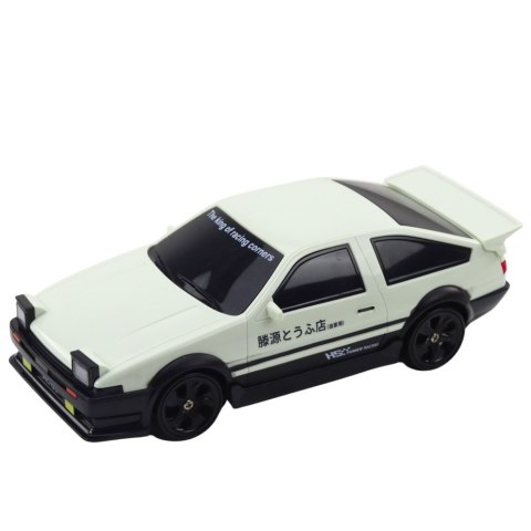 LEAN Toys Auto Sportowe Do Driftu Wymienne Koła Zdalnie Sterowany RC 4WD Biały