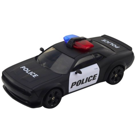 LEAN Toys Auto Sportowe Do Driftu Wymienne Koła Zdalnie Sterowany RC 4WD Policja