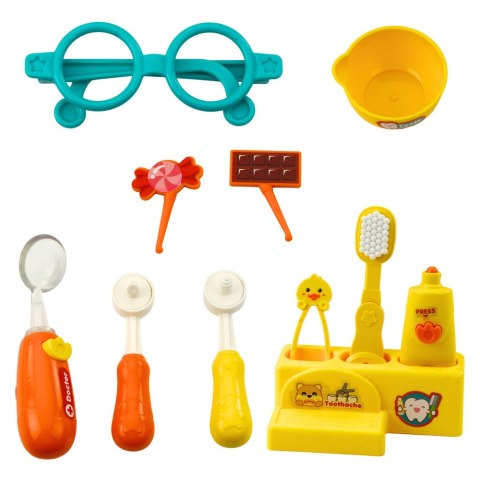 LEAN Toys Pies U Dentysty Zabawka Lekarz Chory Ząbek