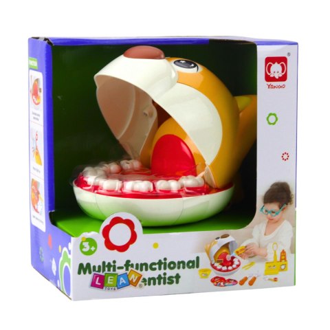 LEAN Toys Pies U Dentysty Zabawka Lekarz Chory Ząbek