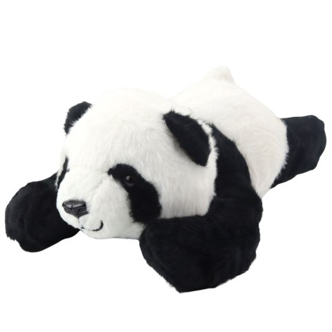 LEAN Toys Pluszowa Maskotka Przytulanka Leżąca Panda Czarno-Biała 30cm