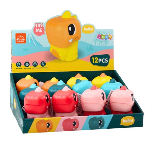 LEAN TOYS Dinozaur Jeżdżący Z Napędem Aktywacja Ruchem Dla Malucha