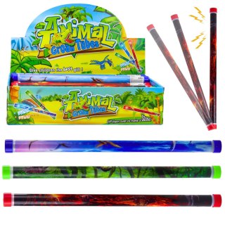 LEAN TOYS Tuba Dźwiękowa Akustyczna Dinozaury Światła Kolorowa 40cm Mix