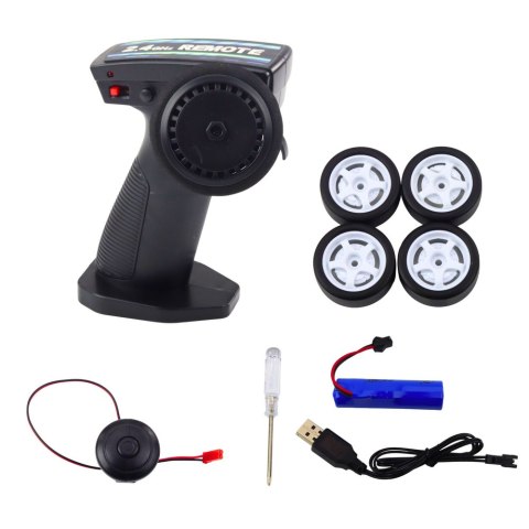 LEAN Toys Auto Sportowe Zdalnie Sterowane RC Podświetlana Karoseria Drift Zielone