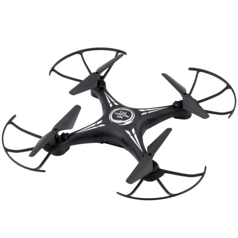 LEAN Toys Dron Y-35 Zdalnie Sterowany Lekki Żyroskop Obrót 360° Czarny