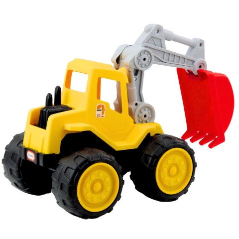 LEAN Toys Koparko Ładowarka Ogrodowa Do Piasku Dziecięca Żółta