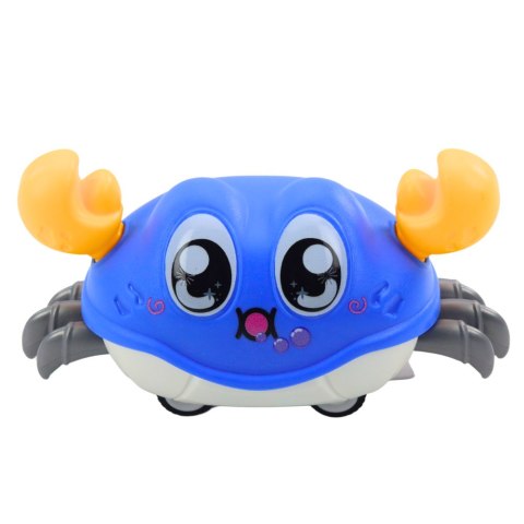 LEAN Toys Krab Interaktywny Z Napędem Naciągiem Jeżdżący Kolorowe