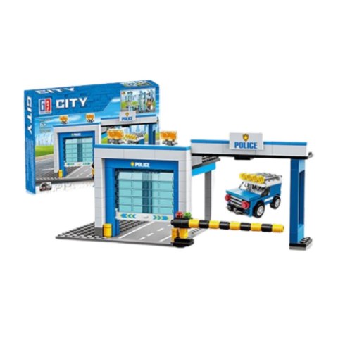 LEAN Toys Klocki Konstrukcyjne Budynki Komisariatu Policji 190-213 el.