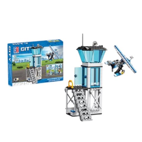 LEAN Toys Klocki Konstrukcyjne Budynki Komisariatu Policji 190-213 el.