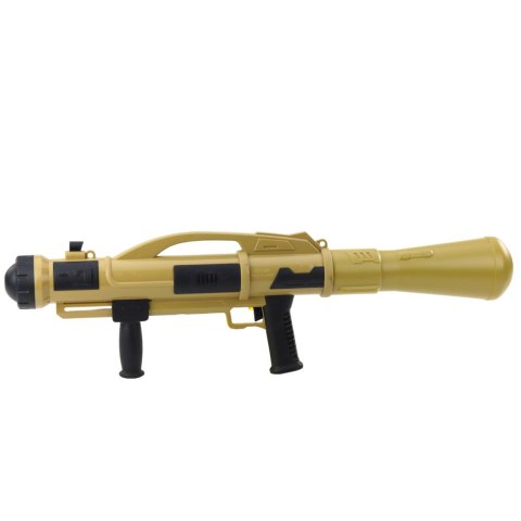 LEAN Toys Pistolet Broń Na Wodę Bazooka Z Pompą 73 cm Beżowa 1100ml