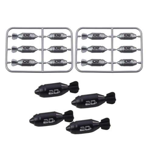 LEAN Toys Statek Łódź Podwodna Strzelająca Torpedami Napęd Ciemnoszara 28cm