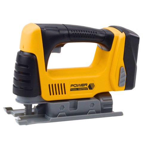 LEAN Toys Wyrzynarka Dla Dzieci Na Baterie Światło LED Żółta