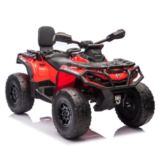 LEAN CARS Quad Can Am Outlander 4x4 DK-CA005 Czerwony