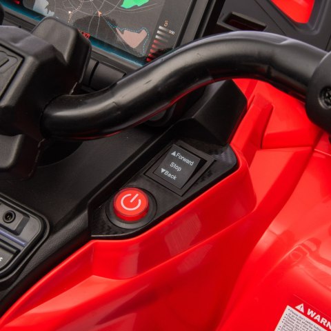 LEAN CARS Quad Can Am Outlander 4x4 DK-CA005 Czerwony