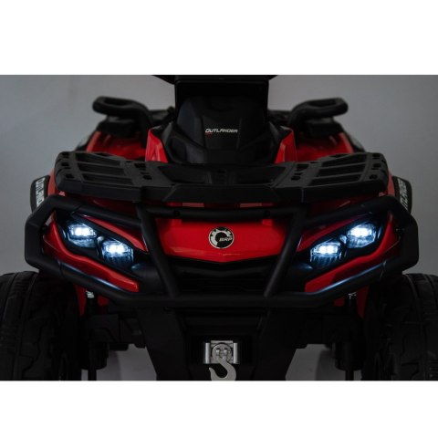 LEAN CARS Quad Can Am Outlander 4x4 DK-CA005 Czerwony
