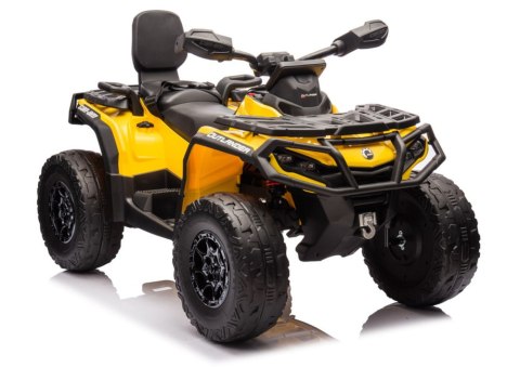 LEAN CARS Quad Can Am Outlander 4x4 DK-CA005 Żółty