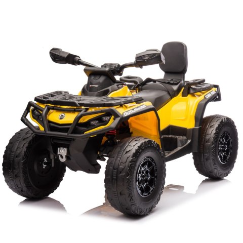 LEAN CARS Quad Can Am Outlander 4x4 DK-CA005 Żółty