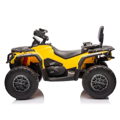 LEAN CARS Quad Can Am Outlander 4x4 DK-CA005 Żółty