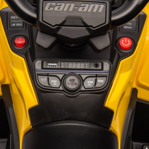 LEAN CARS Quad Can Am Outlander 4x4 DK-CA005 Żółty
