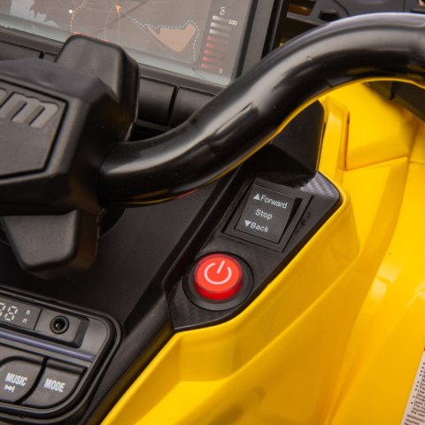 LEAN CARS Quad Can Am Outlander 4x4 DK-CA005 Żółty