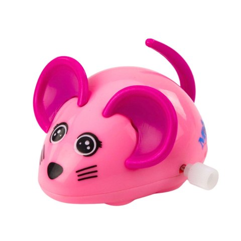 LEAN TOYS Myszka Nakręcana Jeździ Porusza Ogonkiem 8cm Mix Kolor