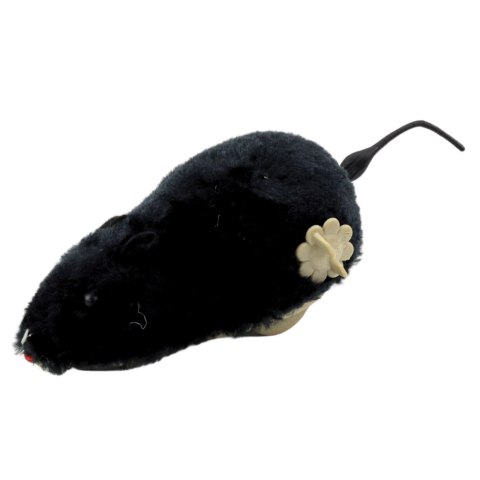 LEAN TOYS Nakręcana Mysz Futrzana Jeżdżąca Interaktywna Mix