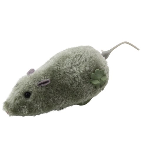 LEAN TOYS Nakręcana Mysz Futrzana Jeżdżąca Interaktywna Mix