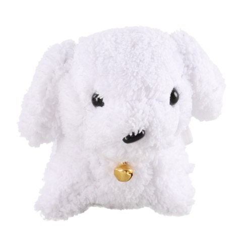 LEAN Toys Pluszowy Piesek Z Kręcącym Ogonkiem Brelok Zawieszka