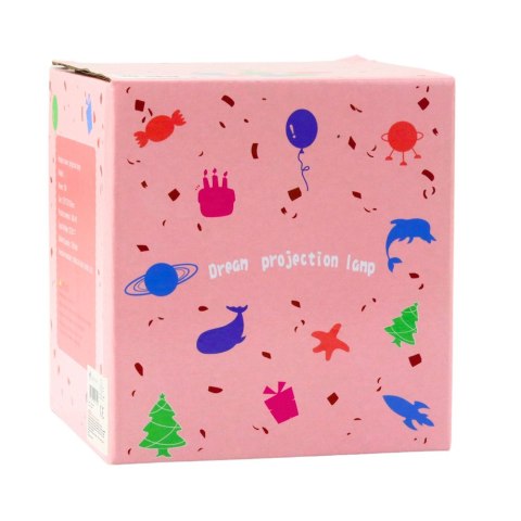 LEAN Toys Projektor Gwiazd Dla Dzieci Lampka Nocna 6 Wymiennych Projekcji