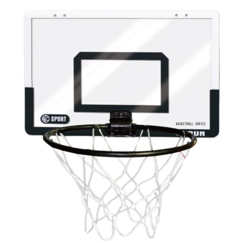 LEAN Toys Zestaw Do Koszykówki Tablica Tarcza Obręcz Piłka Pompka