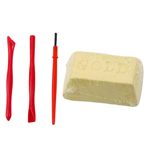 LEAN Toys Zestaw Kreatywny Wykopaliska Złota Pudełko Niespodzianka