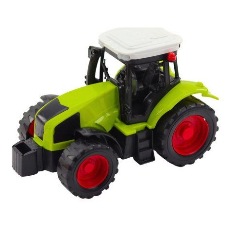 LEAN Toys Zestaw Traktor Rolniczy Farmerski Cysterna Zgrabiarka
