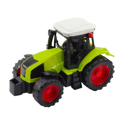 LEAN Toys Zestaw Traktor Rolniczy Przyczepa Wywrotka Wóz Paszowy