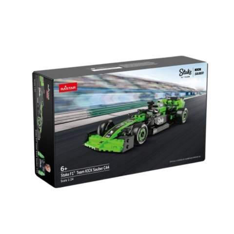 Rastar Klocki Zestaw Bolid KICK Sauber C44 F1 Stake 1:24 Rastar 25012