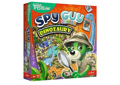 Trefl Gry Gra rodzinna Spy Guy Junior Dinozaury Trefl 02652
