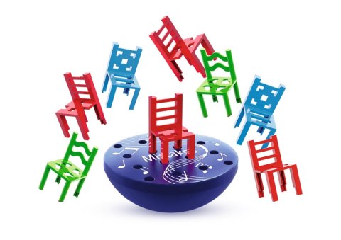 Trefl Gry Gra zręcznościowa Mistakos Krzesła Platform Trefl 02514