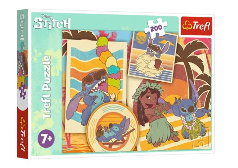 Trefl Puzzle Puzzle - 200 - Muzyczny świat Lilo i Stitch - Trefl 13304