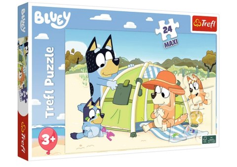 Trefl Puzzle Puzzle - 24 Maxi - Wspaniały dzień Bluey - Trefl 14357