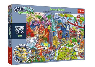 Trefl Puzzle Puzzle - 500 - Spy Guy Lost Items - USA - Rodzina Treflików - Trefl 37480
