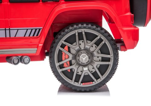 LEAN CARS Auto na akumulator Mercedes G63 Czerwony BBH-0003