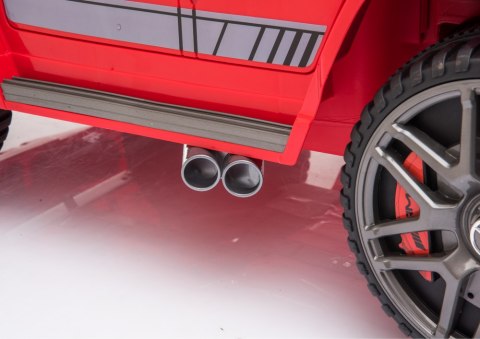 LEAN CARS Auto na akumulator Mercedes G63 Czerwony BBH-0003