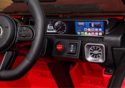LEAN CARS Auto na akumulator Mercedes G63 Czerwony BBH-0003