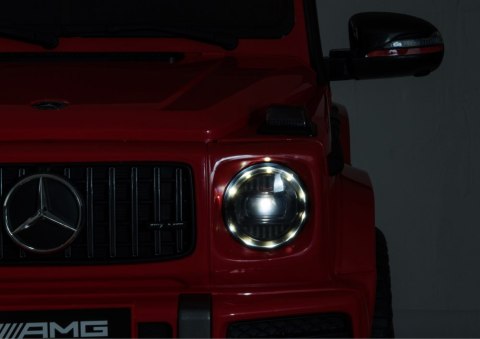 LEAN CARS Auto na akumulator Mercedes G63 Czerwony BBH-0003