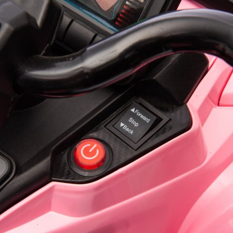 LEAN CARS Quad Can Am Outlander 4x4 DK-CA005 Jasnoróżowy