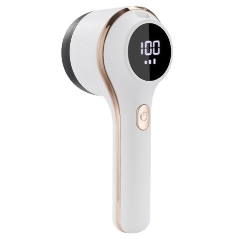 LEAN Elektryczna Golarka Do Tkanin Ubrań 3 Tryby Prędkości Biała