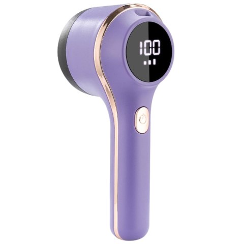 LEAN Elektryczna Golarka Do Tkanin Ubrań 3 Tryby Prędkości Fioletowa