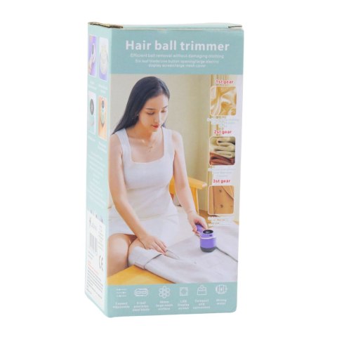 LEAN Elektryczna Golarka Do Tkanin Ubrań 3 Tryby Prędkości Zielona