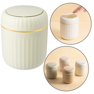 LEAN Mini Kosz Na Śmieci Otwierana Pokrywa Uniwersalny Elegancki Zielony