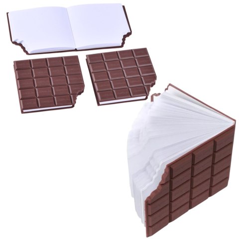 LEAN Notatnik Szkolny Biurowy Czekolada Bezliniowy Pachnący Brązowy